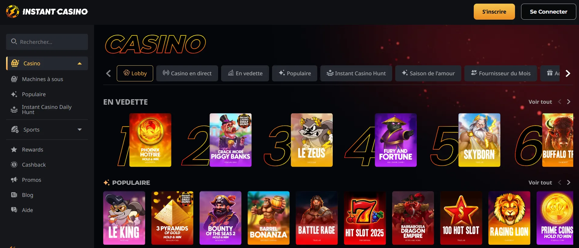 Instant Casino Instant Casino