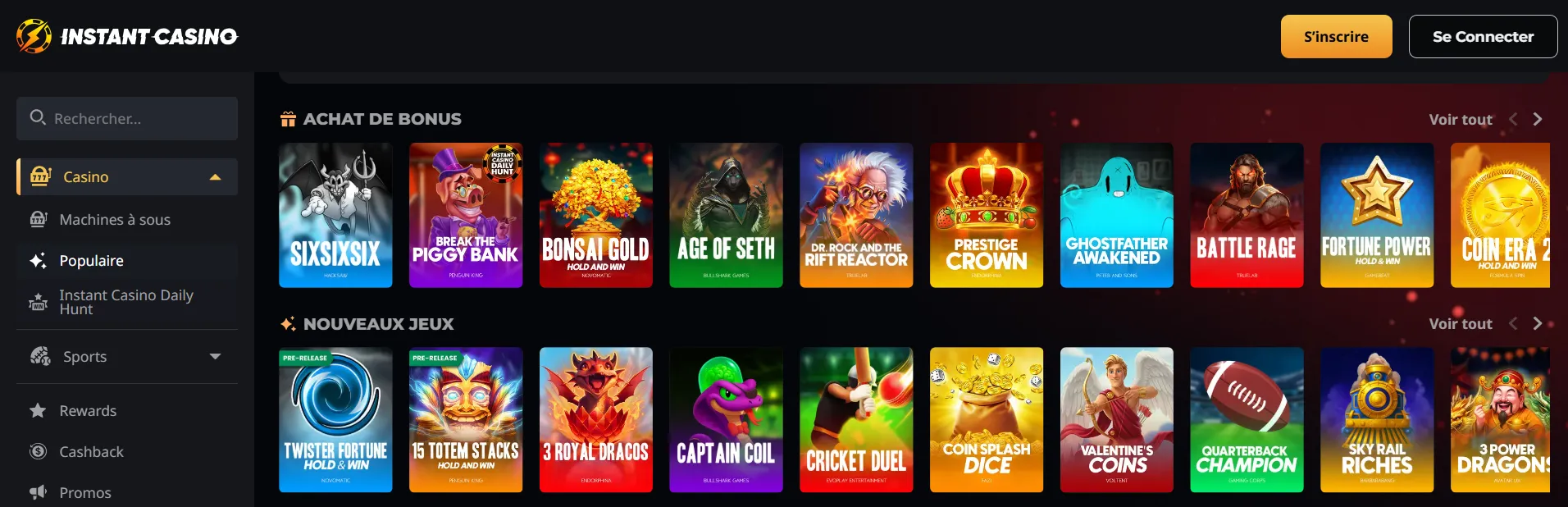 Instant Casino